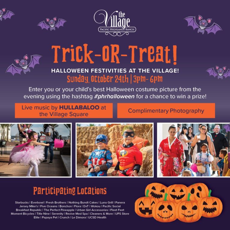 TrickOR Treat with Complimentary Photography and Live Music by