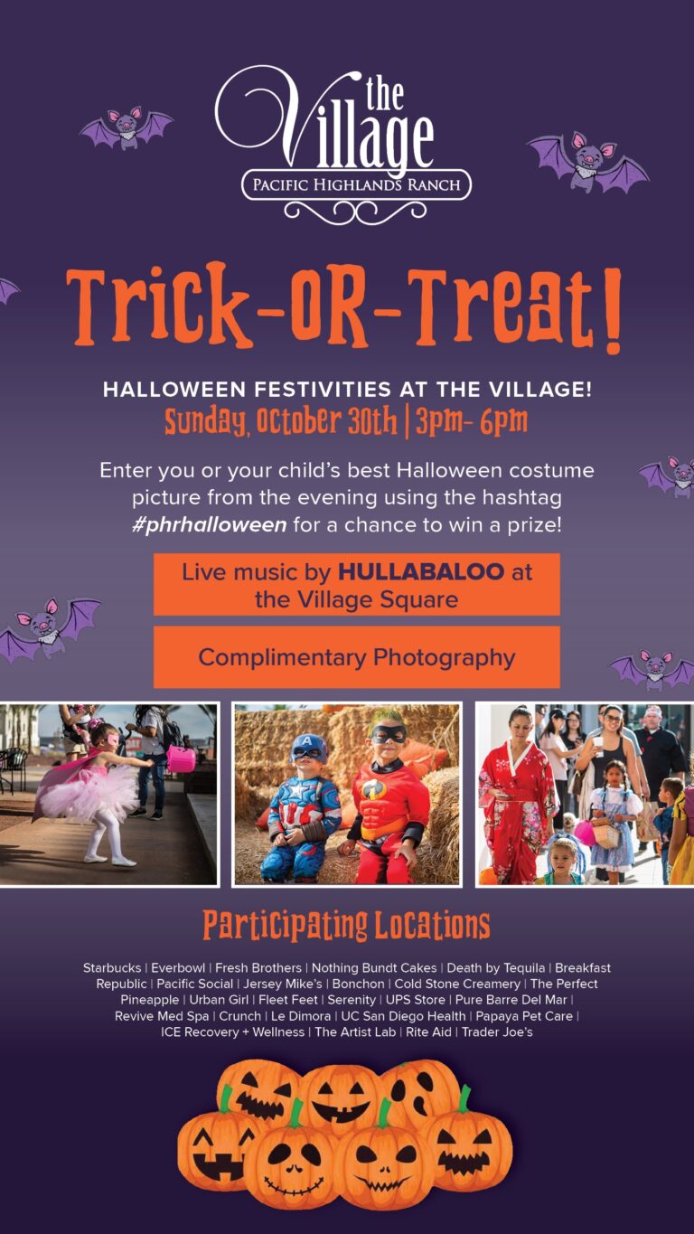 TrickORTreat PHR The Village at Pacific Highlands Ranch
